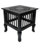 Artesia Mango Wood Handmade Carving Classic Coffee Table For Living Room Solid Wood Side Table