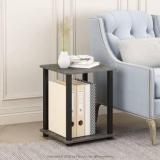 Ashandroh 2 Tier Shelf Rack Stand For Sofa Turn N Tube Side Table Metal End Table