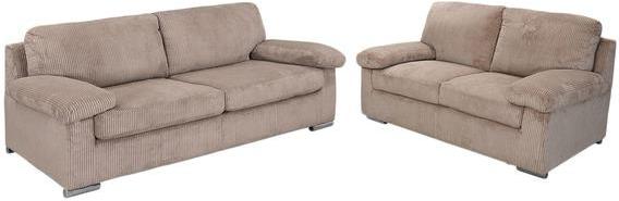 @home Andy Sofa Set With Sofa Cum Bed In Mocha Brown Colour