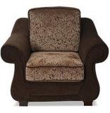 @Home Apollo Single Seater Sofa In Brown Colour