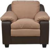 @Home Aria Single Seater Sofa In Brown Colour