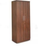 @Home Arise Two Door Wardrobe In Walnut Finish