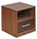 @Home AriseNight Stand In Walnut Finish