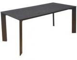 @home Avalia Six Seater Dining Table In Brown Finish