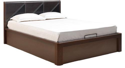 @home Aveeno Aura King Size Bed with Walnut Finish