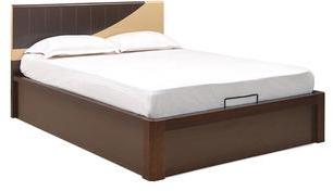 @home Aveeno Opera King Size Bed With Walnut Finish