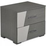 @home Baalbek Night Stand In Grey Colour