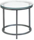 @Home Britz Round Side Table In Clear Colour