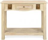 @home By Nilkamal Buddha Console Solid Wood Console Table