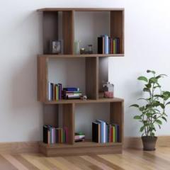 @home By Nilkamal Checkers Engineered Wood Open Book Shelf