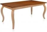 @home By Nilkamal Miraya Solid Wood 6 Seater Dining Table