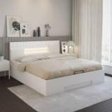 @home By Nilkamal Theia Engineered Wood Queen Hydraulic Bed