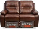 @home By Nilkamal Wilson Half Leather 2 Seater Sectional