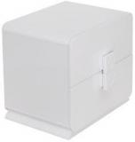 @home Capital Night Stand In Glossy White Colour