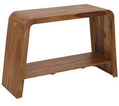 @home Coal Console Table In Natural Ash Colour