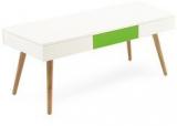 @home Gama Console Table In White Colour