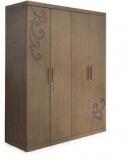 @home Harvest Four Door Wardrobe In Brown Colour