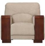 @home Laos One Seater Sofa In Beige Colour