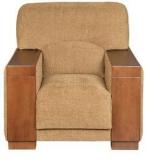 @home Laos Single Seater Sofa In Brown Colour