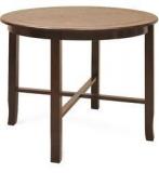 @home Lauren Four Seater Dining Table In Brown Colour