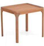 @home Lombard Side Table In Walnut Finish