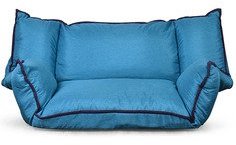 @home Macau Floor Sofa In Blue Colour