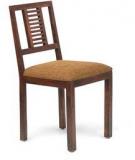 @Home Malawi Dining Chair With Cushion In Brown Colour