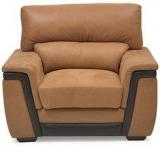 @home Maxwell Single Seater Sofa In Brown Colour