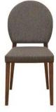 @home Messo Dining Chair In Dark Walnut Colour