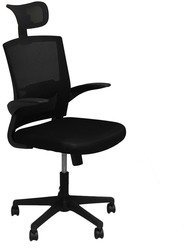 @Home Ola High Back Office Chair In Black Colour