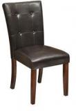 @home Sage Dining Chair With Cushion In Beige & Walnut Colour