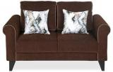 @Home Shelby Two Seater Sofa In Brown Colour