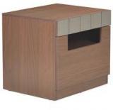 @Home Shepherd Night Stand With Drawer In Walnut Finish