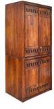 @home Thyme Two Door Wardrobe In Honey Brown Colour