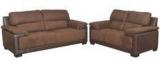 @Home Travis Sofa Set In Brown Colour