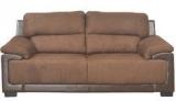 @Home Travis Three Seater Sofa In Brown Colour