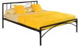 @home Ursa Queen Size Bed In Black Colour