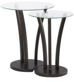 @home Viola Set of Tables in Wenge Colour