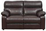 @home Walter Two Seater Sofa In Chocolate Colour