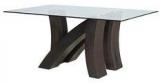 @home Xena Eight Seater Dining Table In Walnut Colour