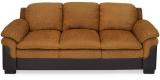 @Home Zelda Three Seater Sofa In Brown Colour