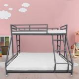 Auxiliary |Hulk Bunk Bed Junior/Adult With Sturdy Guard Rail, Space Saving, Noise Free Metal Bunk Bed