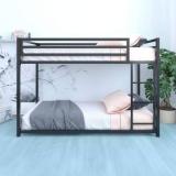 Auxiliary |Sigma Pro Bunk Bed for Junior/Adult with Guard Rail, Space Saving, Noise Free Metal Bunk Bed