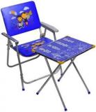 Avani Metrobuzz New Kids Table Chair For Study Blue Solid Wood Desk Chair