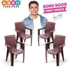 Avro Furniture 7756 Matt and Gloss Plastic Outdoor Chair