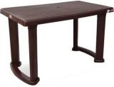 Avro Furniture AVRO DELTA Plastic Dining Table For Home Dining Office Cafeteria Garden Plastic 6 Seater Dining Table