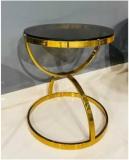 Ayesha Impex Beautiful side table for Home Steel Console Table