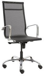 Ayrus Classic Black Executive Chair In Black Colour