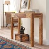 Bajoum Solid Wood Console Table