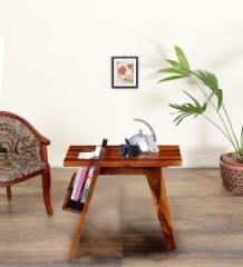 Balaji Wooden Sheesham Wood Solid Wood End Table